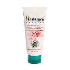 HIMALAYA CLEAR COMPLEXION WHITENING  FACE SCRUB 50GM